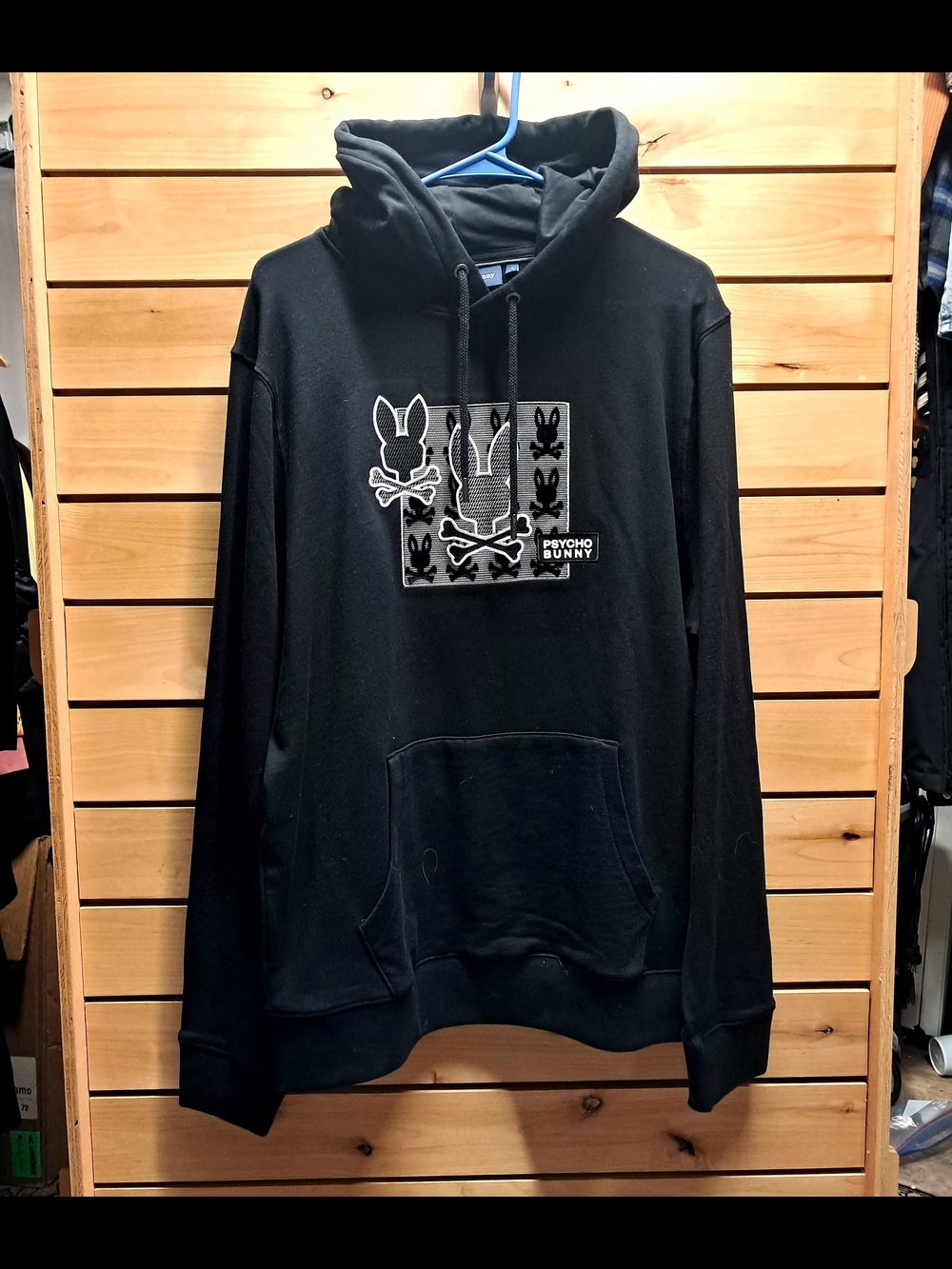Psycho Bunny Varen French Terry Hoodie Size L